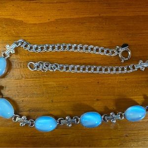 Amco sterling silver bracelet with moonstones.